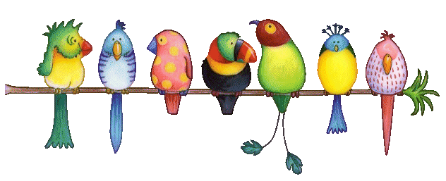 RÃ©sultat de recherche d'images pour "gifs animes oiseaux colores"